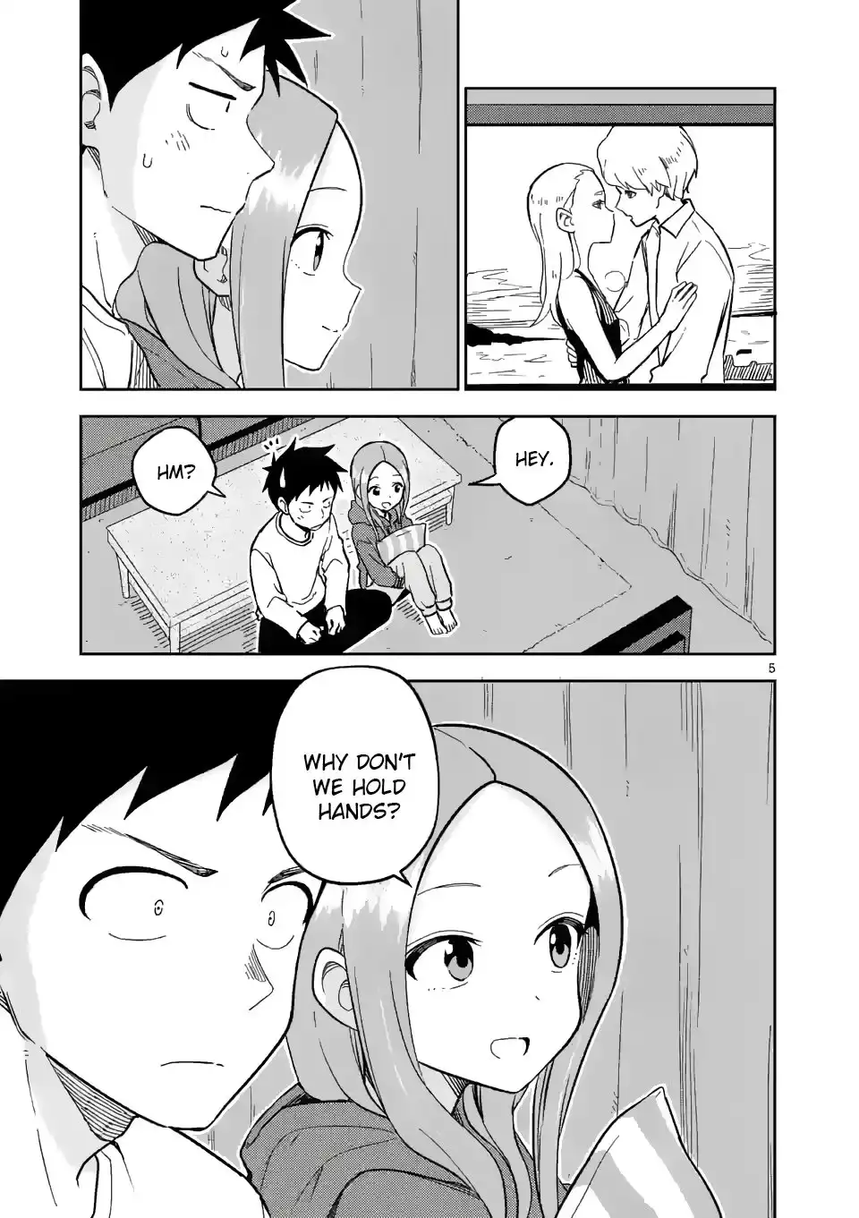 Karakai Jouzu no (Moto) Takagi-san Chapter 181 5